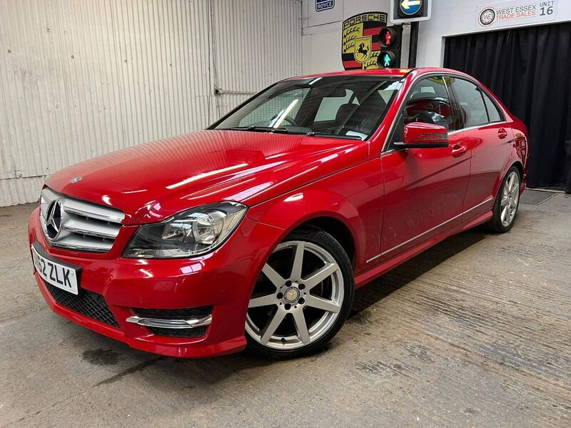 View MERCEDES-BENZ C CLASS 1.6 C180 BlueEfficiency AMG Sport G-Tronic+ Euro 5 (s/s) 4dr